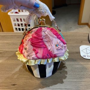 Betsy Johnson Cupcake Purse new never used